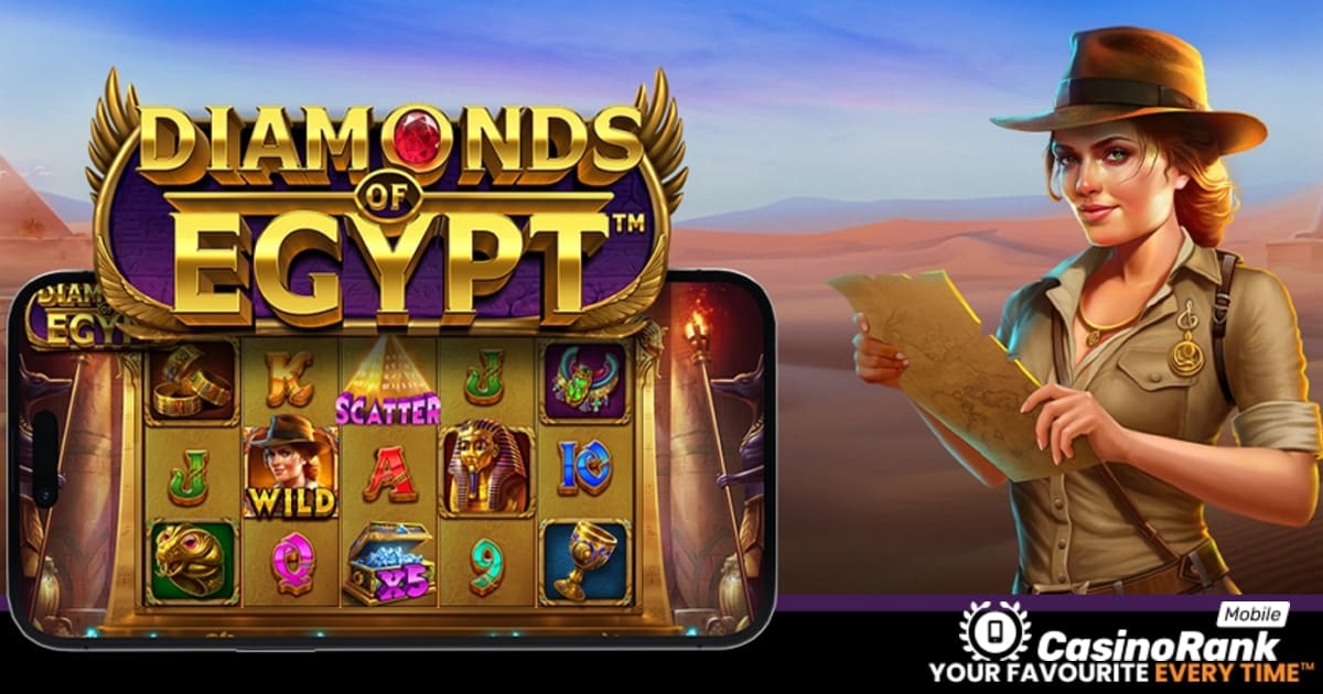 Pragmatic Play lanza la tragamonedas Diamonds of Egypt con 4 botes emocionantes